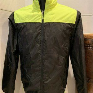 Champion Youth Black Neon Green Jacket Sz XL
